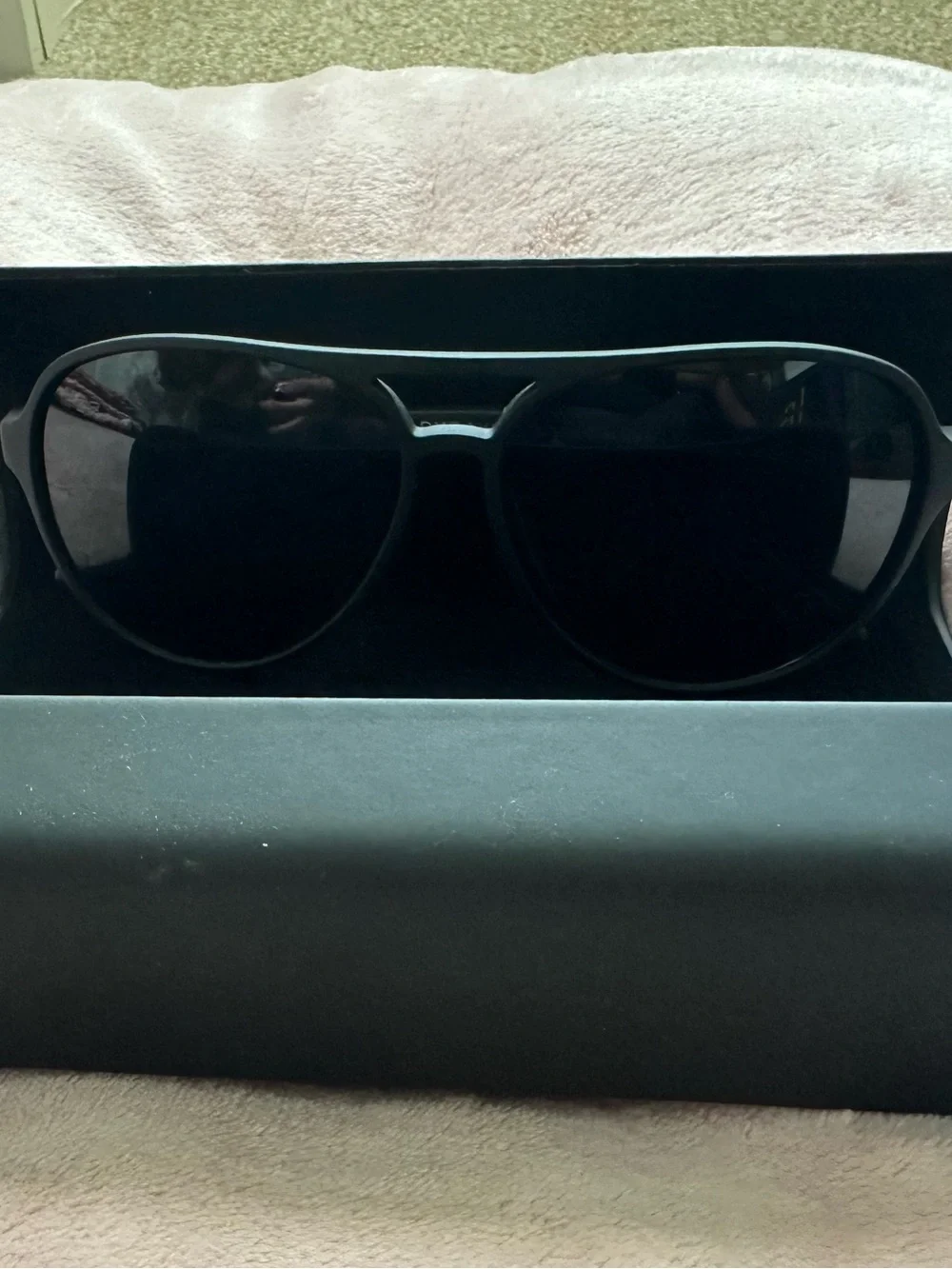 Women's Shady Rays Polarized Black Aviators - no scratches, worn once EUC